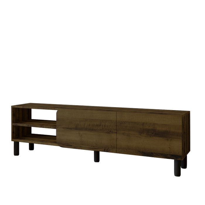 Hanah Home Soporte para TV River - Nogal Antiguo
